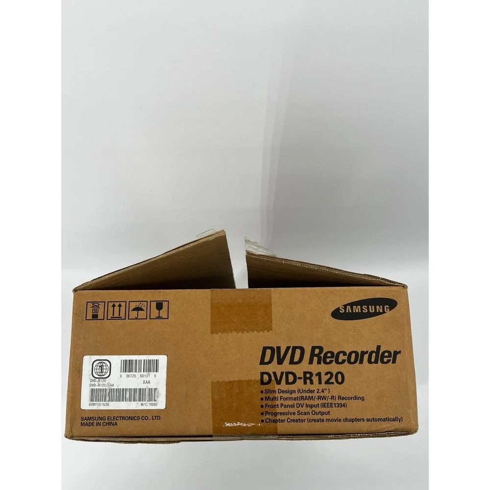Samsung‎ DVD-R120 DVD Recorder Progressive Scan Player with Remote - TESTED